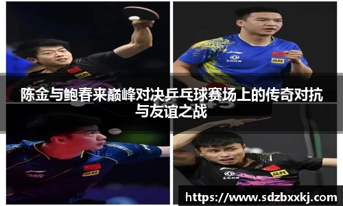陈金与鲍春来巅峰对决乒乓球赛场上的传奇对抗与友谊之战